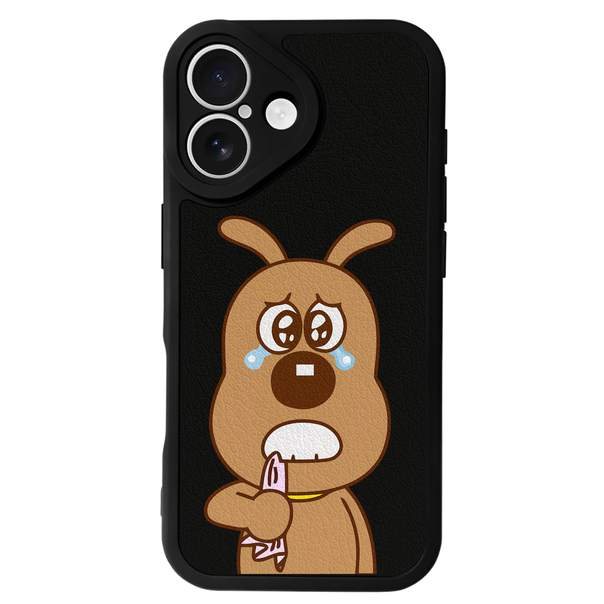 （画像用） アンパンマン Anpanman 【iPhone 16シリーズ対応】シリコンスマホケース（レザー調） 材質：シリコン